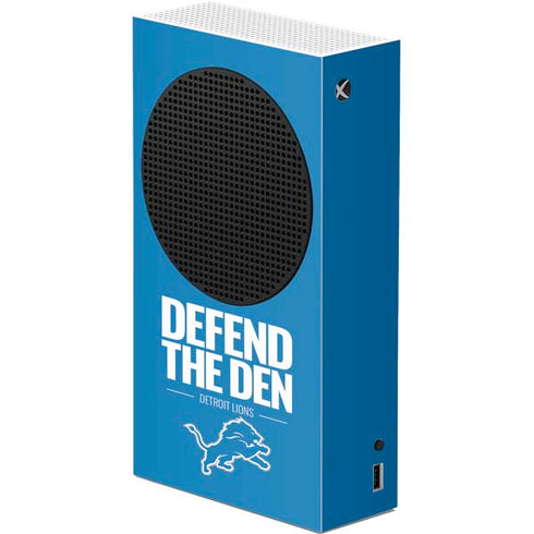 NFL Detroit Lions Team Motto Xbox Series S Console Skin